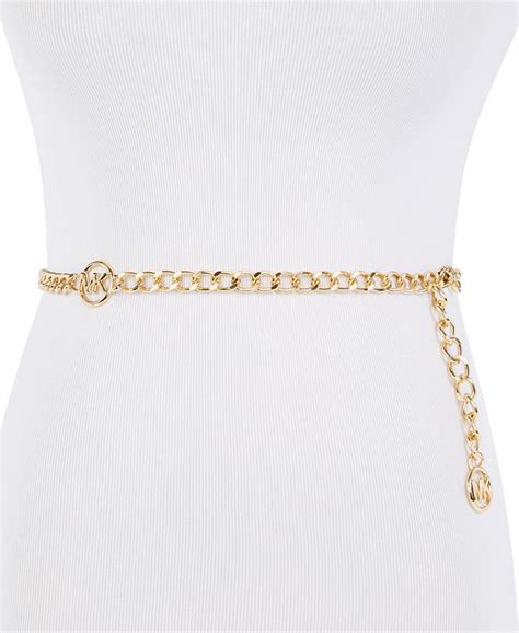 michael kors rose gold chain belt|belk+ Michael Kors women.